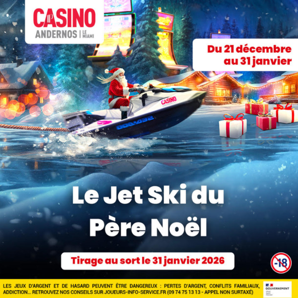 Le Jet Ski du Père Noël !